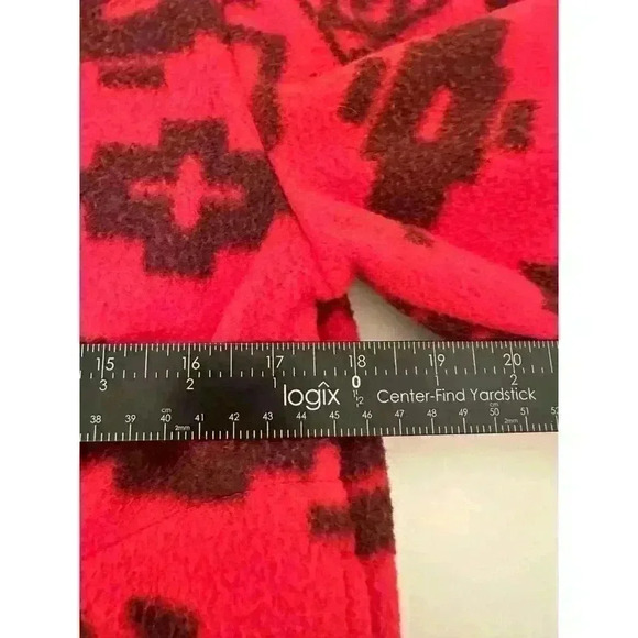 Vintage‎ London Fog Tribal Fleece Zip Up Jacket YOUTH 14-16 Southwestern Punchy - Picture 6 of 10